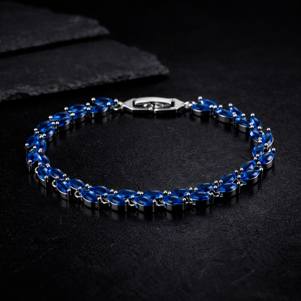 Leaflet Gems Bracelet